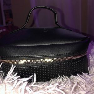 black make up bag